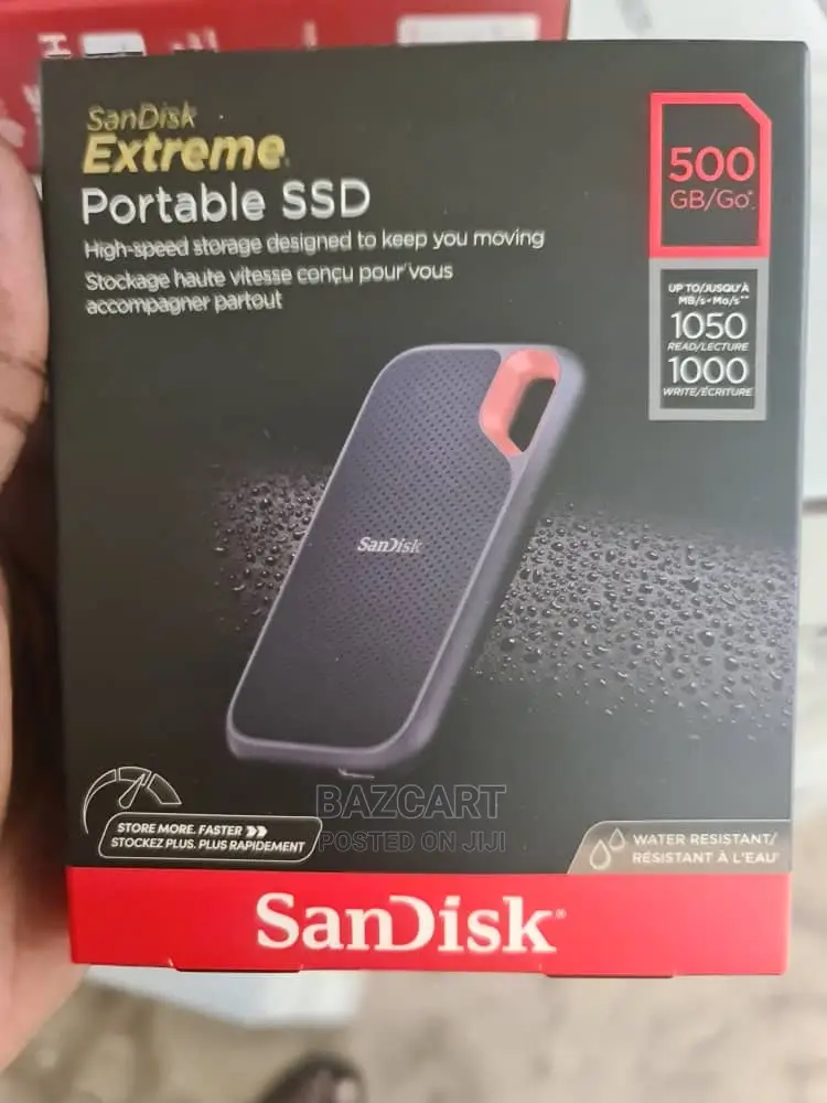 Sandisk Extreme 500gb SSD Portable Drive