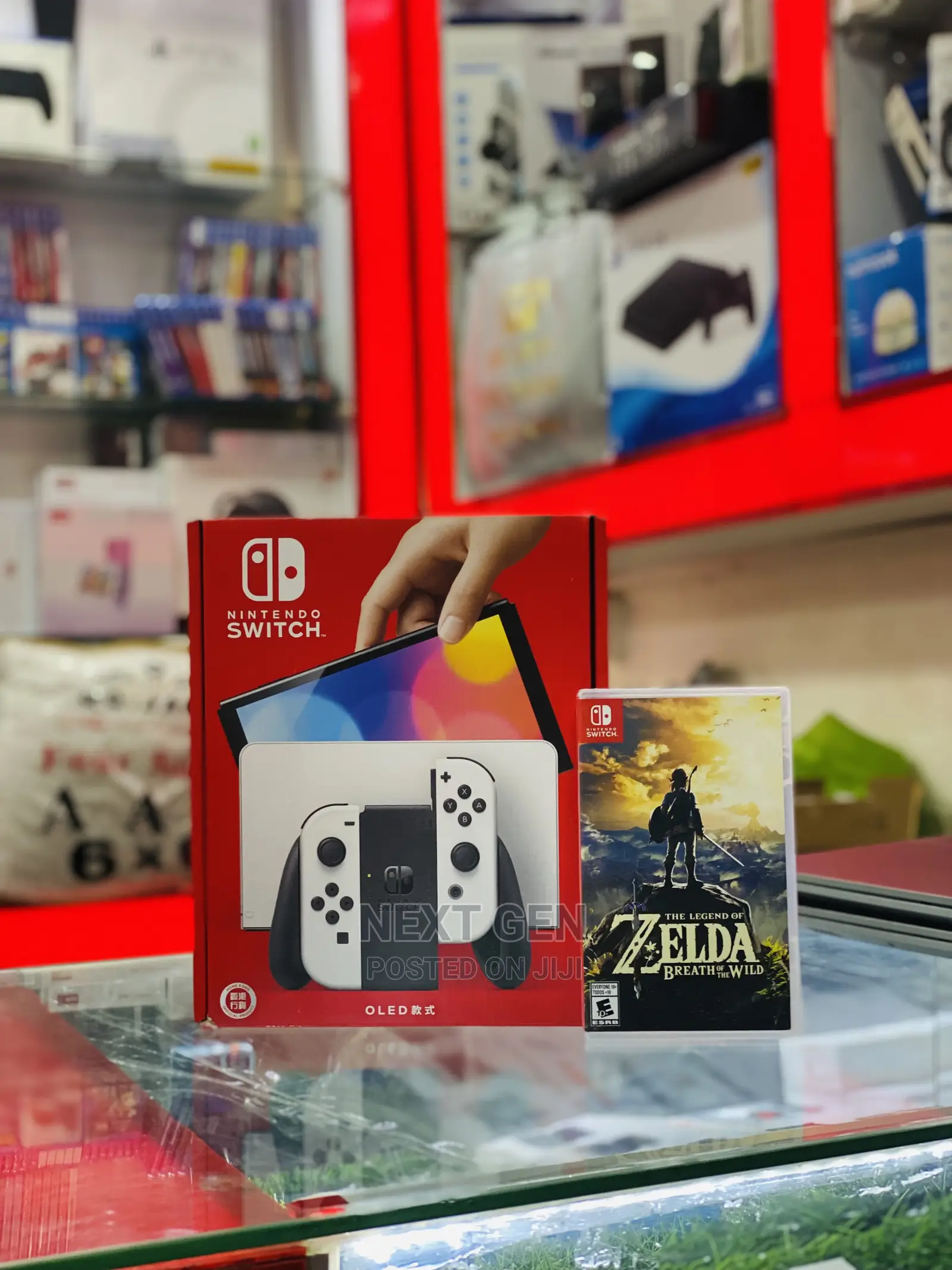 Nintendo Switch (OLED Model) With Zelda
