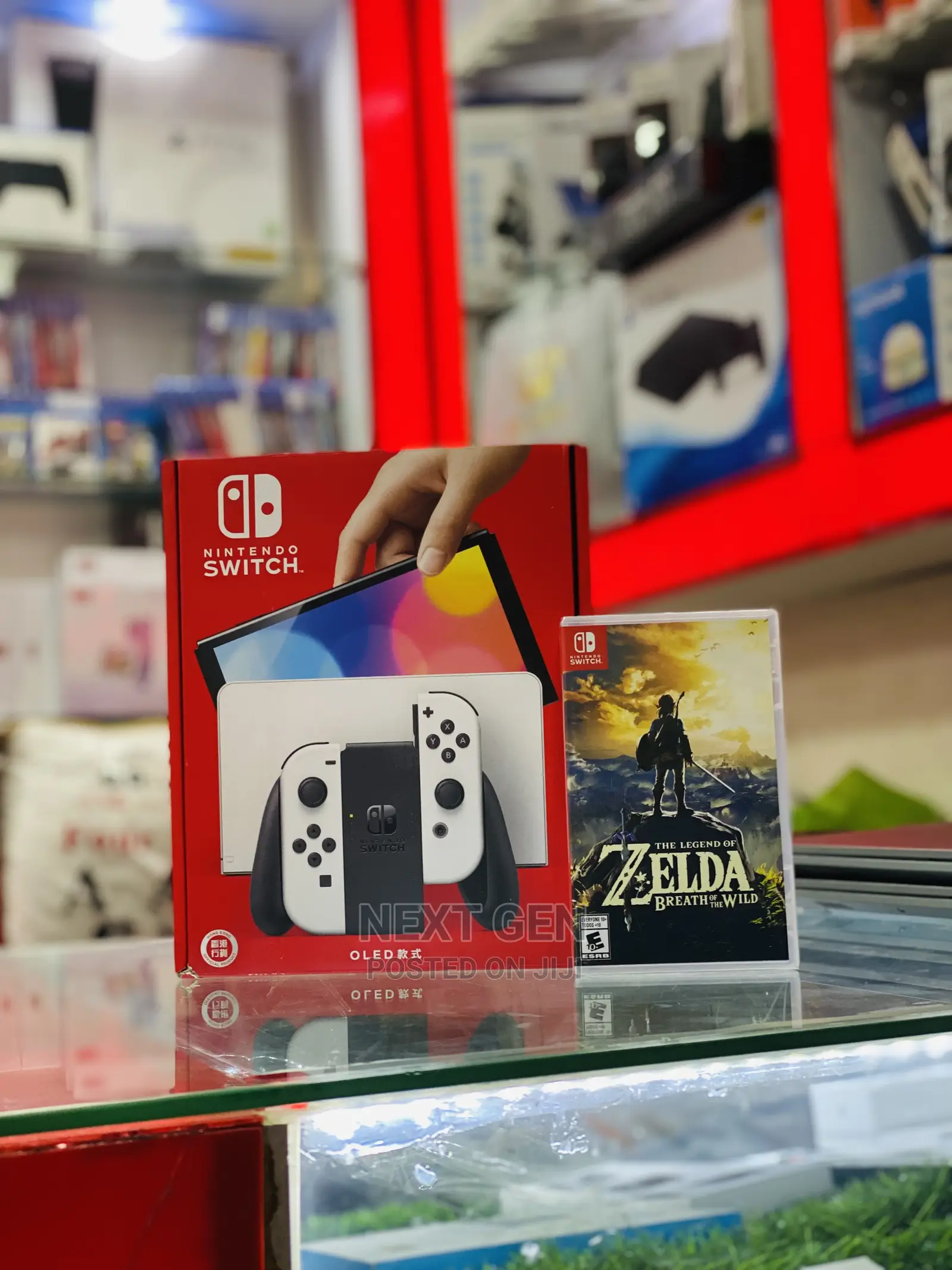 Nintendo Switch (OLED Model) With Zelda