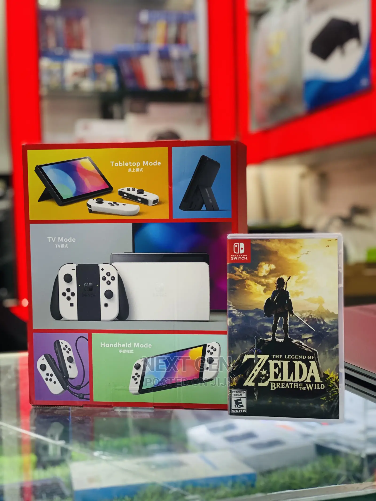 Nintendo Switch (OLED Model) With Zelda