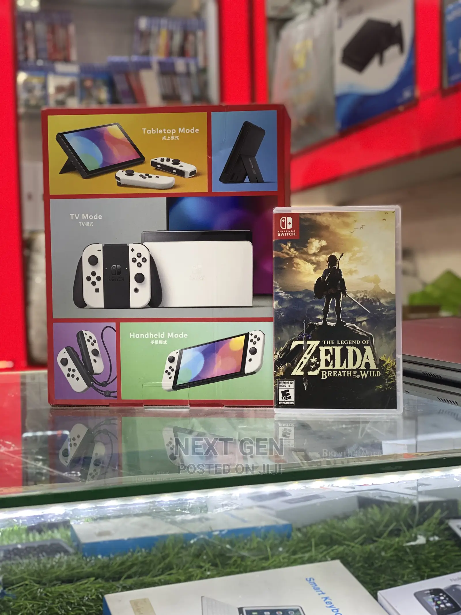 Nintendo Switch (OLED Model) With Zelda