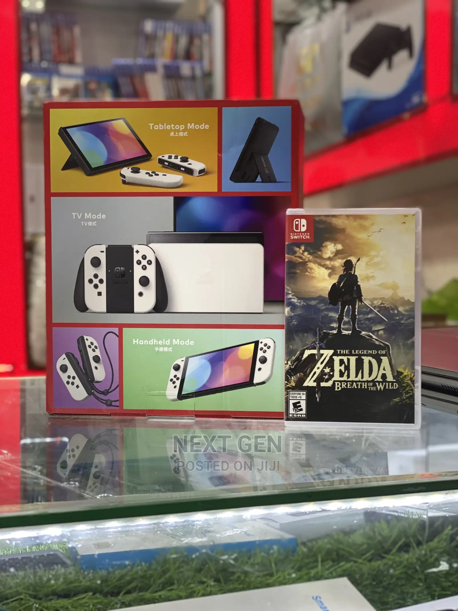 Nintendo Switch (OLED Model) With Zelda