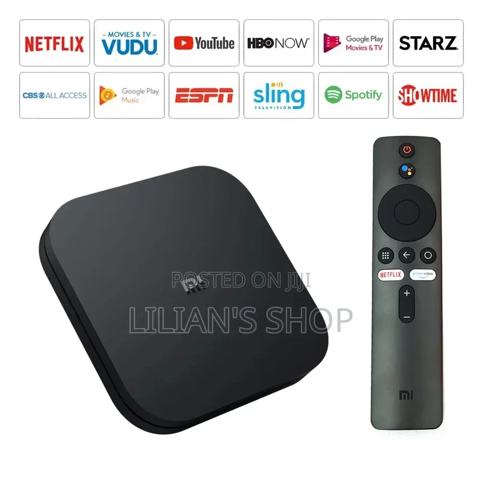 Xioami Mi Tv Box S Ultra HD Android 9.0 Smart Tv Box
