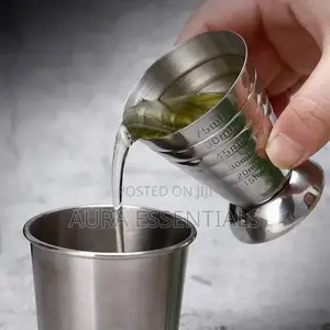 Stainless Steel Cocktail Shaker Measuring Jigger/Cup