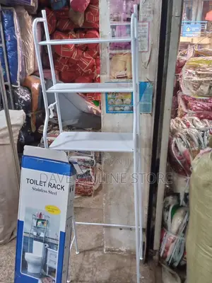 Stainless Steel Toilet Rack-White