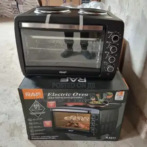 55 Litres RAF Electric Oven With Top Hot Plates