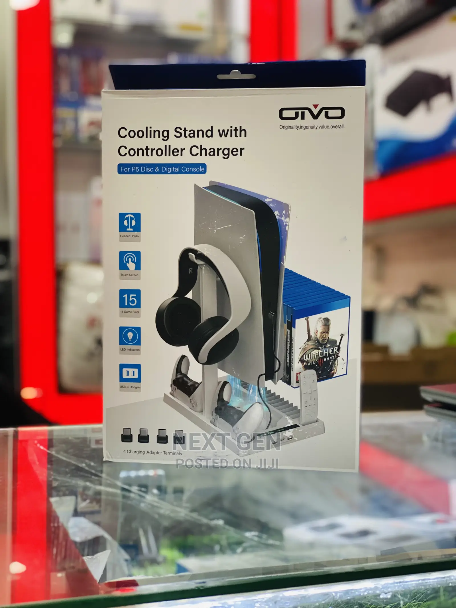 Ps5 Cooling Stand/Charging Dock