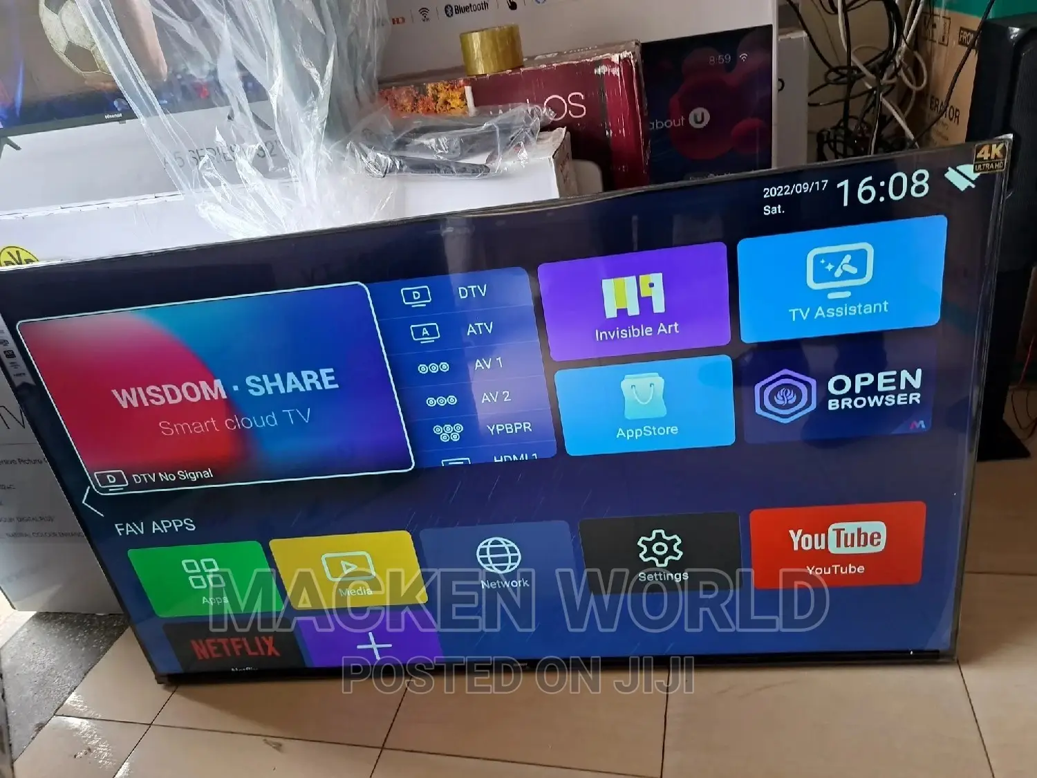 55 Inches Smart Plus Smart Android UHD TV
