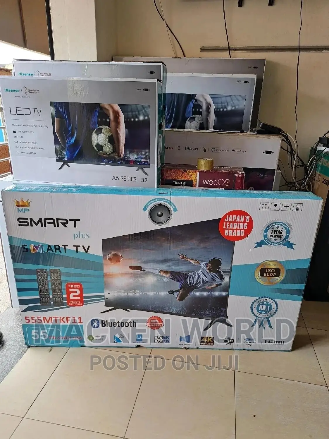 55 Inches Smart Plus Smart Android UHD TV