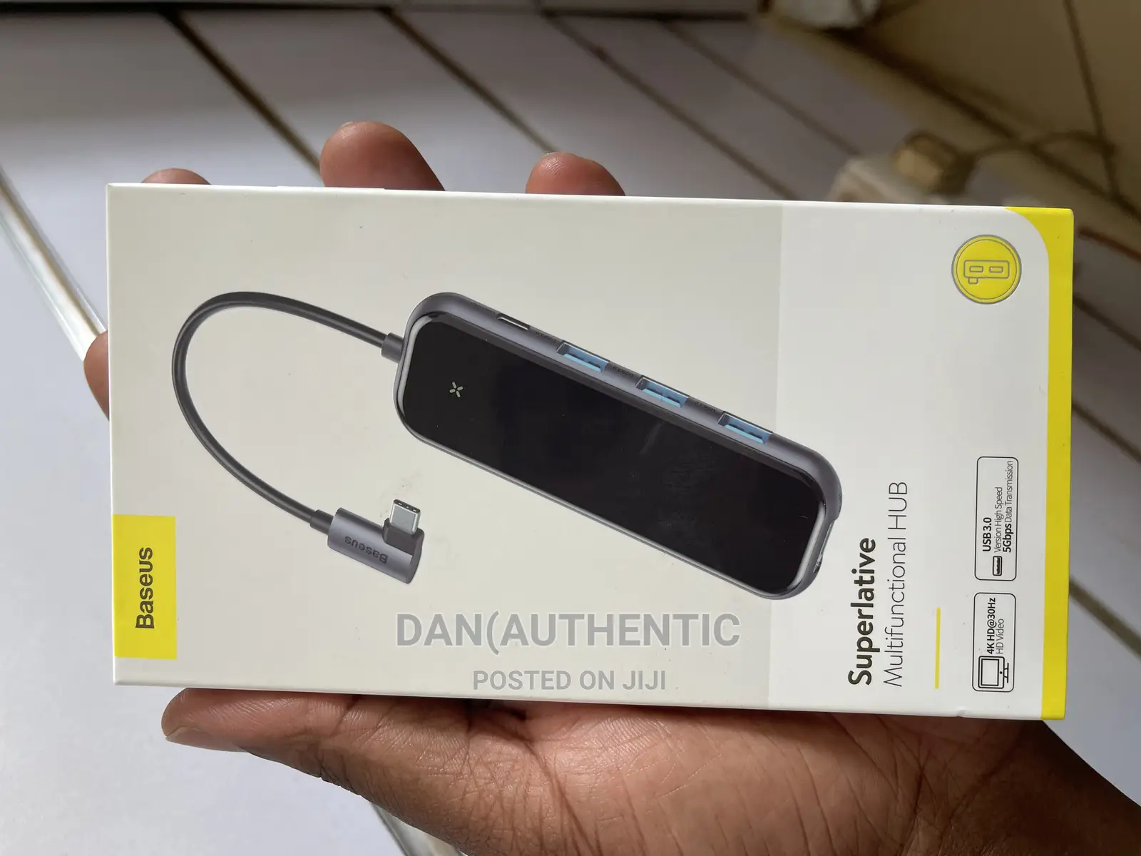 Baseus Multifunctional Type C to Usb Hub Brand New 5 in 1
