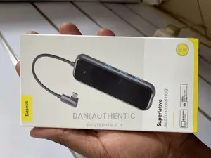 Baseus Multifunctional Type C to Usb Hub Brand New 5 in 1