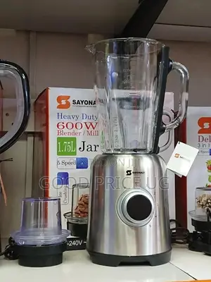 2 in 1 Sayona Heavy Glass Blender