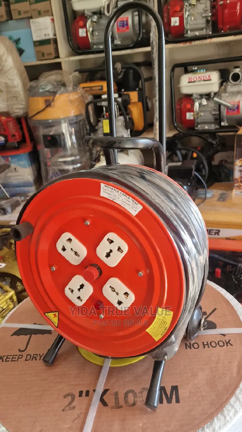Movable Cable Reel ( TRAY )/ Extension Cables