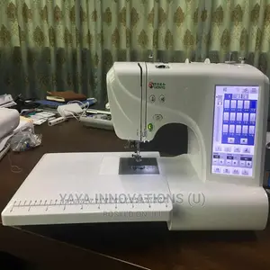 Embroidery Machine With Auto Thread Cutter