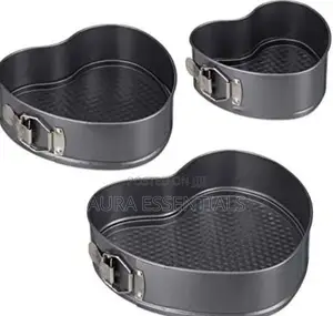 Shaped Heart Cake Mold Pans 3pcs