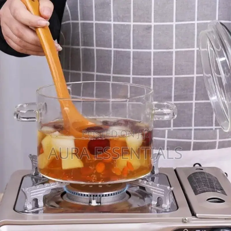 Glass Cooking Pot