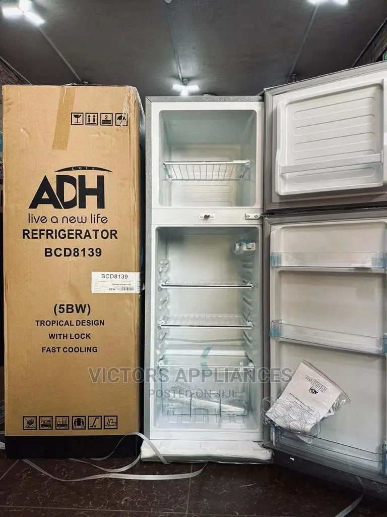 Adh 168L Double Door Refrigerator