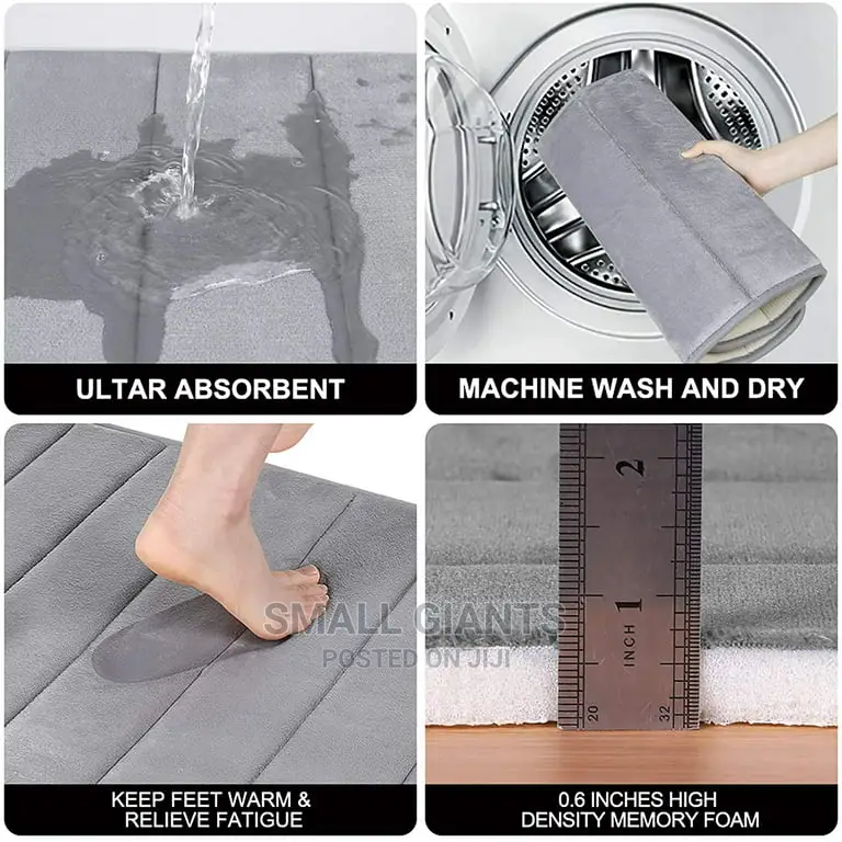 Memory Foam Bathroom Mat