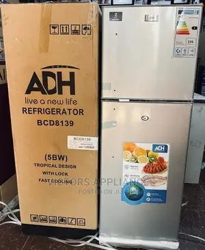 Adh 168L Double Door Refrigerator