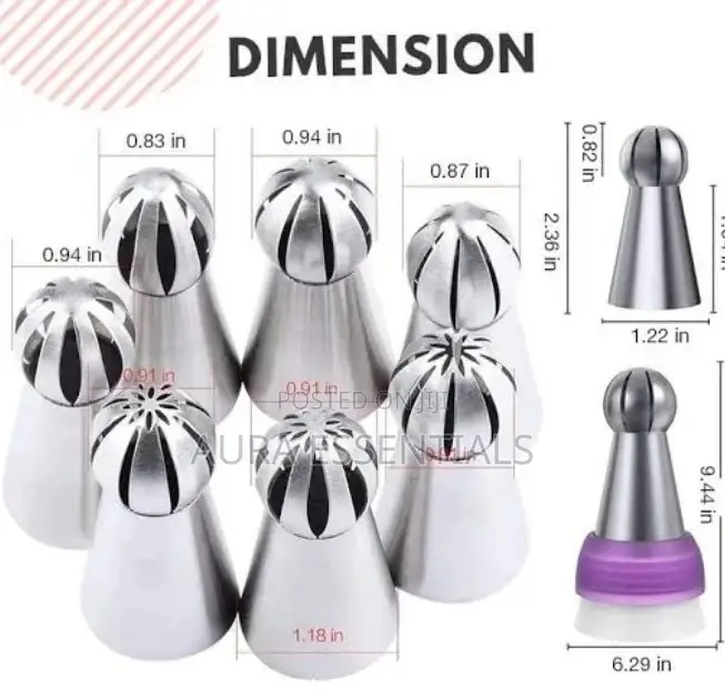 Piping Icing Nozzles Cream Cake Decorating Tools
