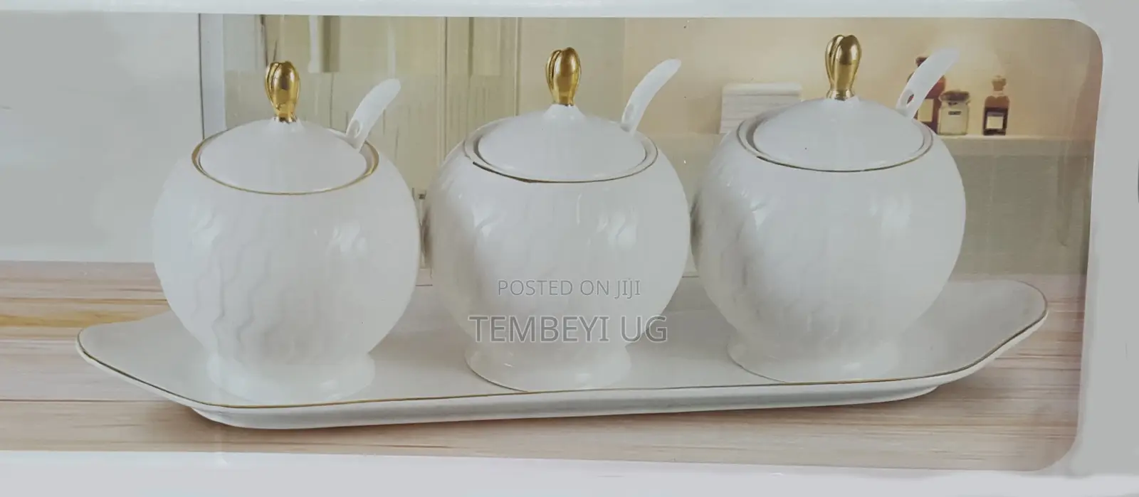 4 in 1 Sugar Bowl Canister Set