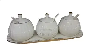 4 in 1 Sugar Bowl Canister Set