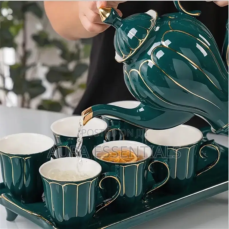 Ceramic Set of Tea Cups