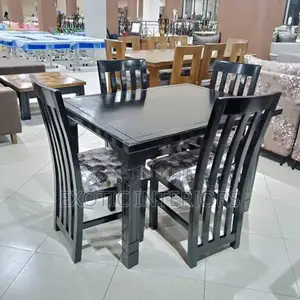 Dining 4seater Mahogany Timber Call