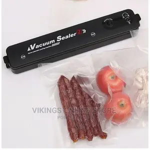 Automatic Vacuum Sealer Machine Food Packing Sealer, Black