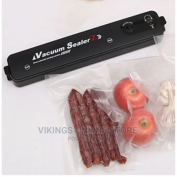 Automatic Vacuum Sealer Machine Food Packing Sealer, Black