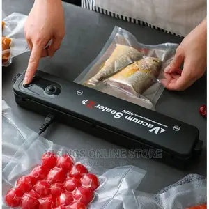 Automatic Vacuum Sealer Machine Food Packing Sealer, Black