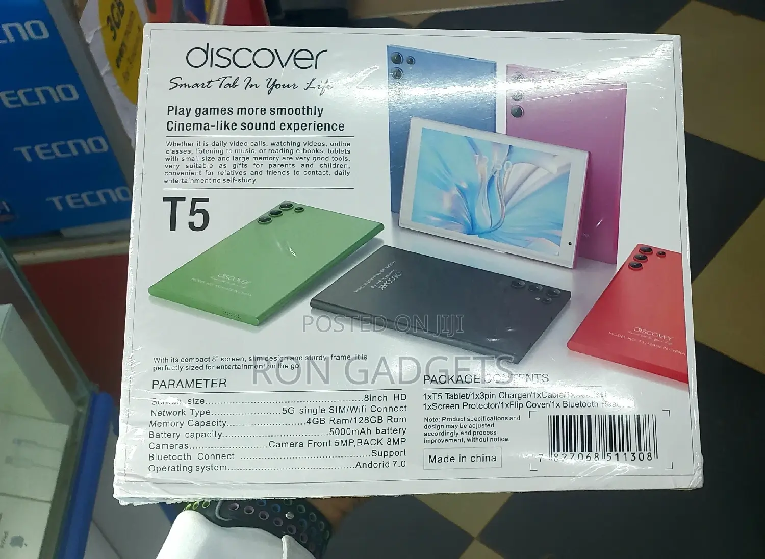 New Discover T4 128 GB Red