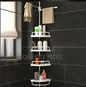 Bathroom Corner Storage Rack