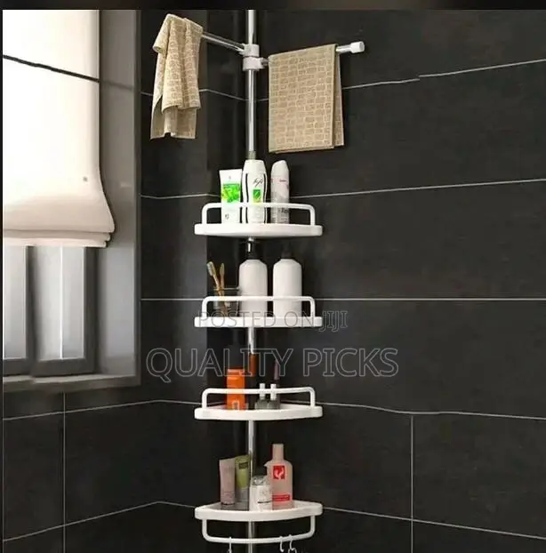 Bathroom Corner Storage Rack
