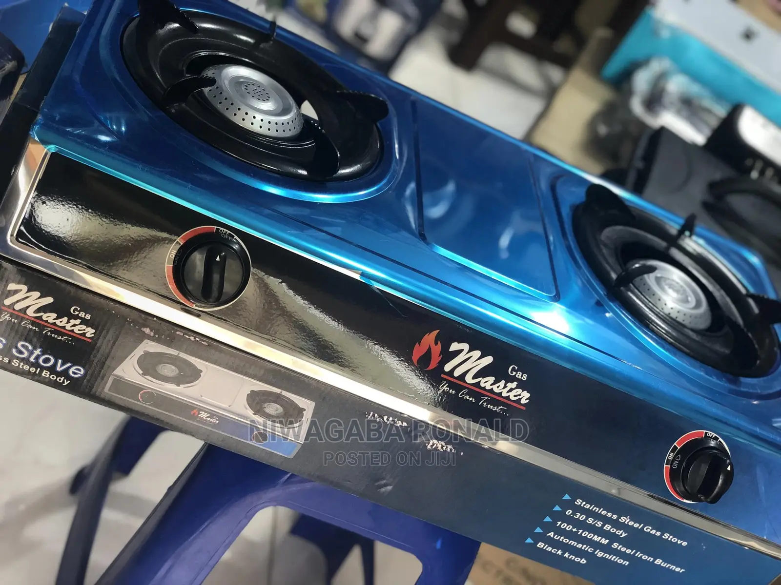 Double Stainless Steel Gas Plate