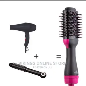 The Latest Two-In-One Hair Dryer + Comb