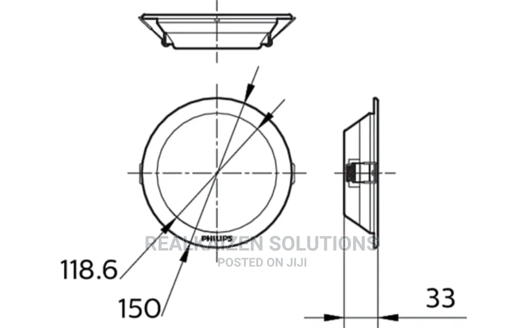 PHILIPS Smartbright LED Downlight 10W