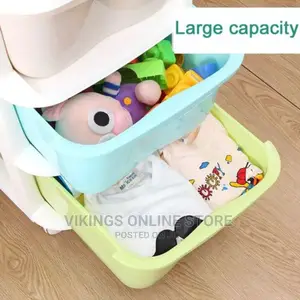 5 Tier Modern Plastic Laundry Basket