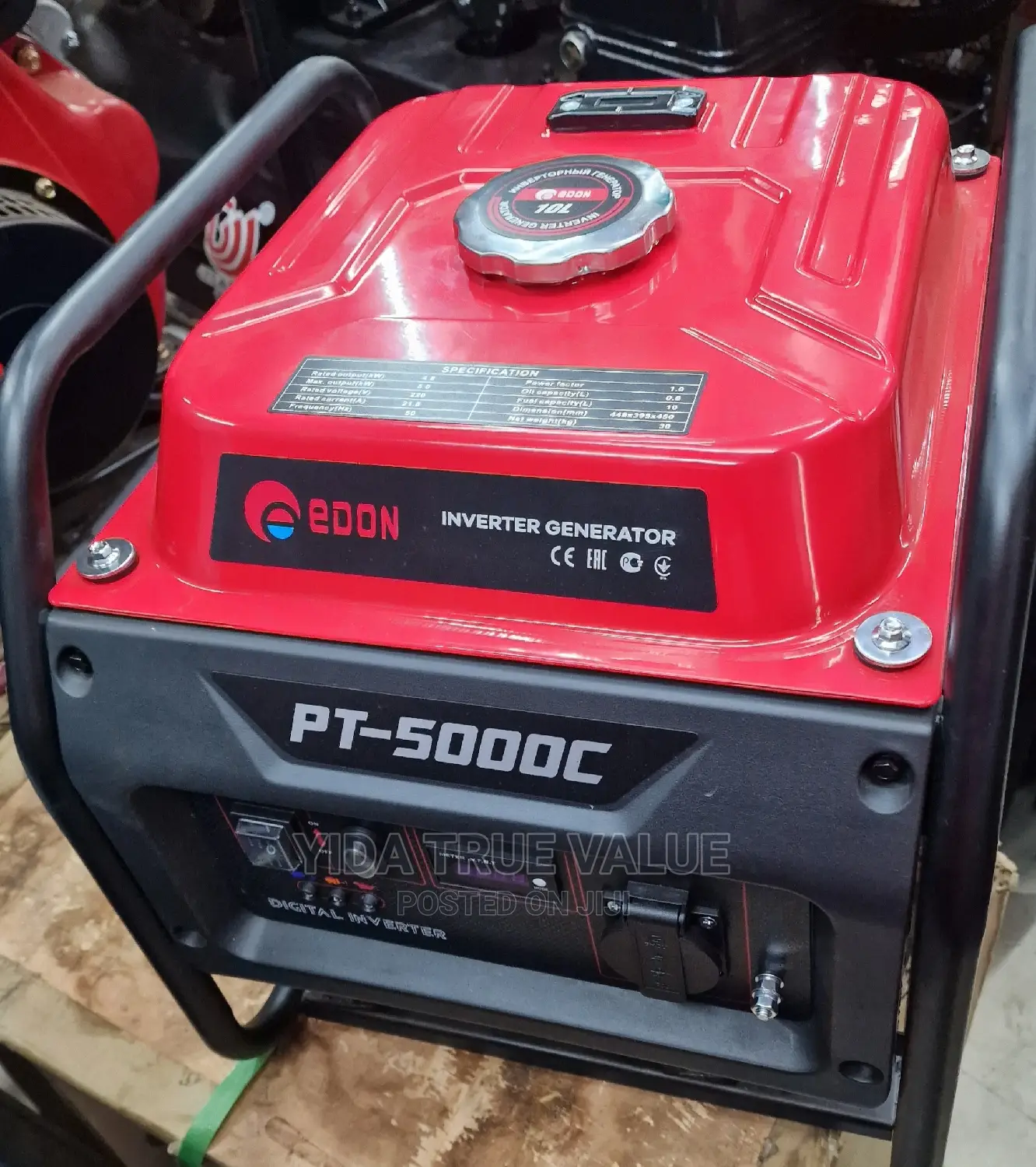 Inverter Generator Pt In5000 Super Copper