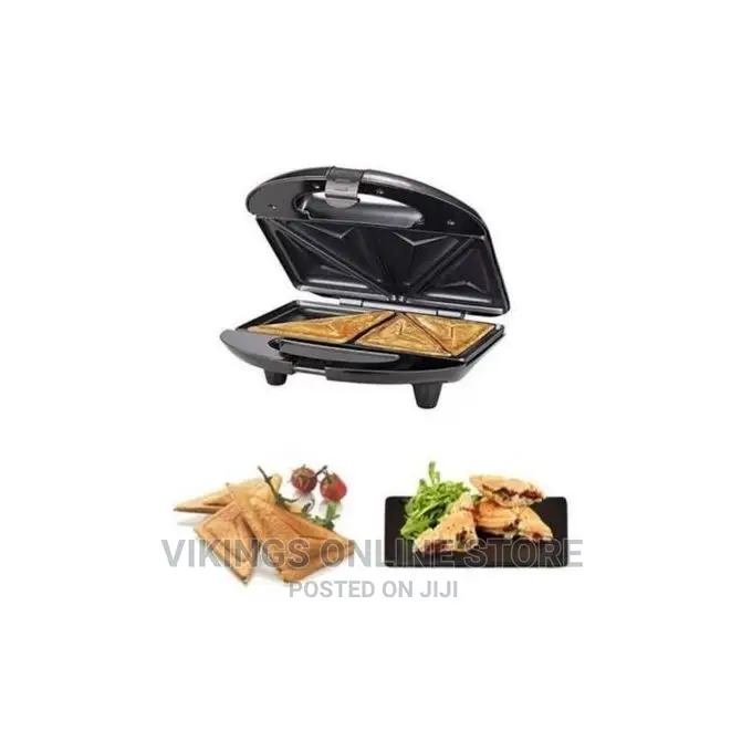 AVINAS 2 Slice Sandwich Maker With Non Stick Plate-