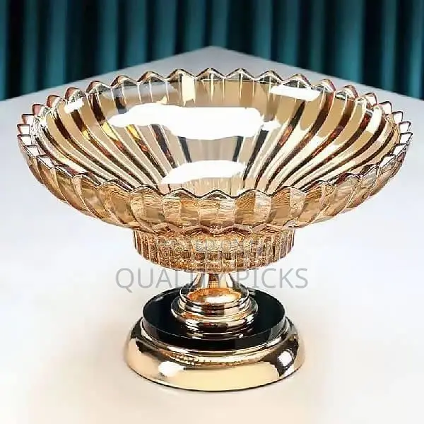 Glass Fruit Bowl