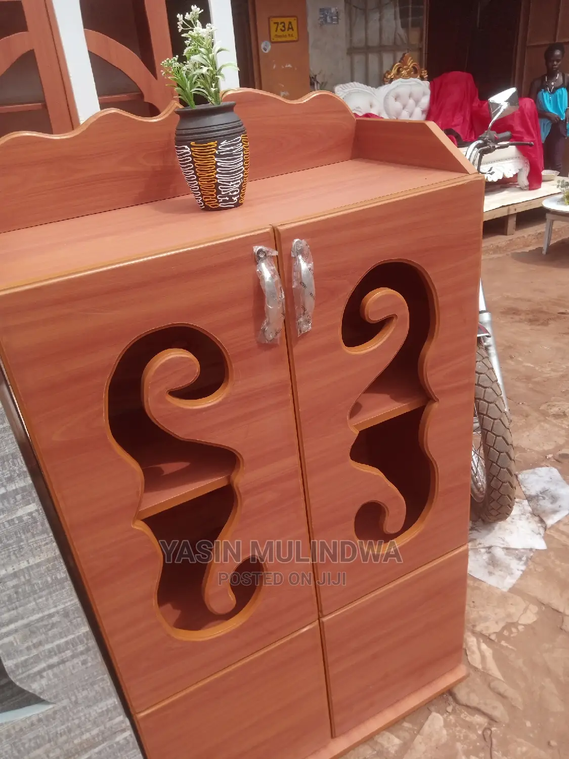 Wooden Sideboard.