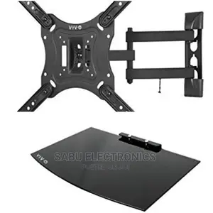 Pack Of Rotating TV Mount 14" To 55" +DVD/Decoder Mount
