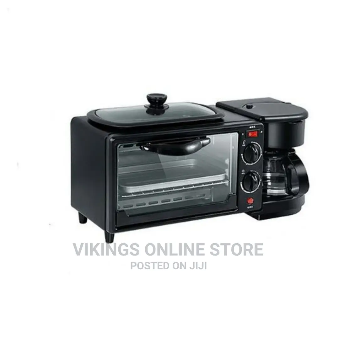 Sonifer 3 in 1 Home Breakfast Frying Pan,Coffee Machine