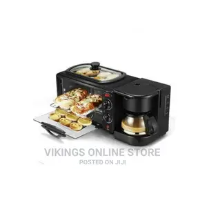 Sonifer 3 in 1 Home Breakfast Frying Pan,Coffee Machine