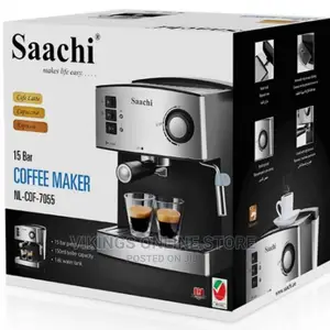 Saachi 15 Bar Coffee Maker All in 1- NL-COF-7055-