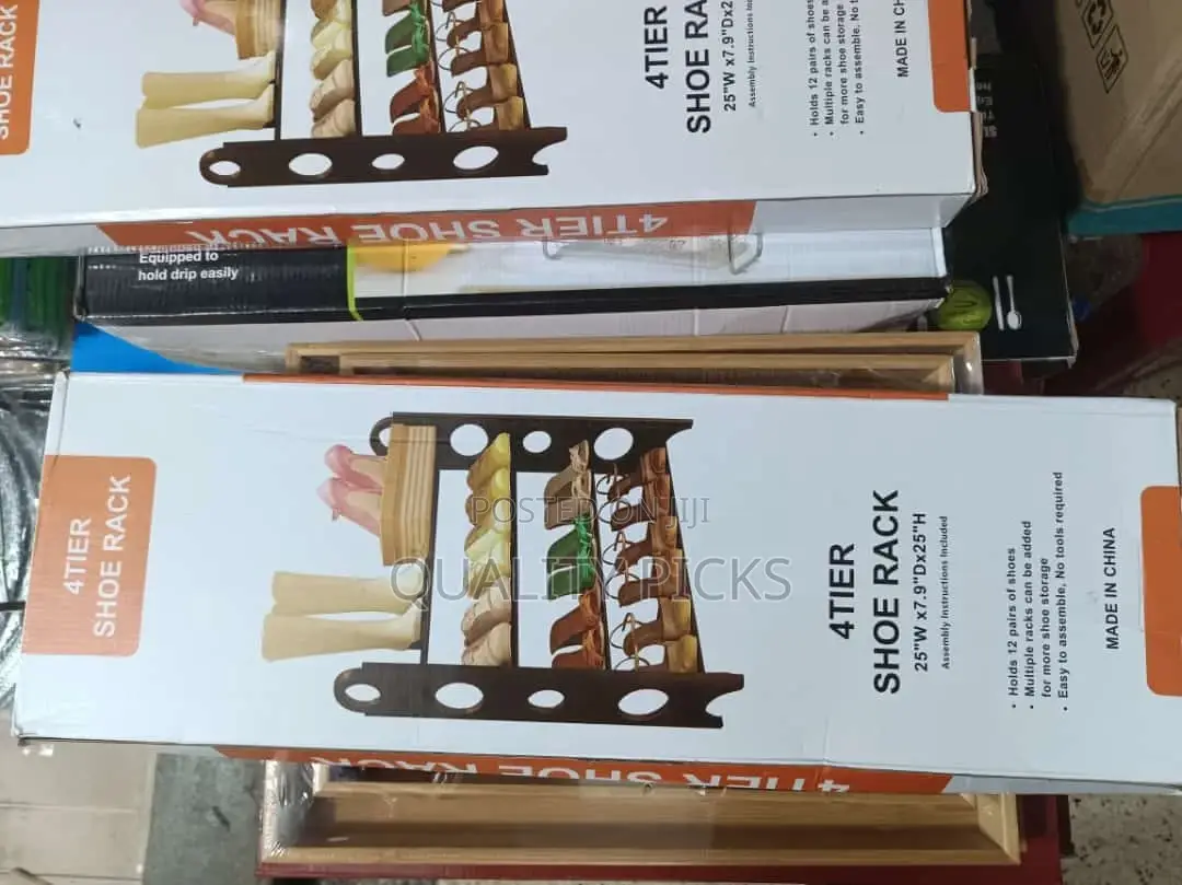 4 Tier Shoe Rack