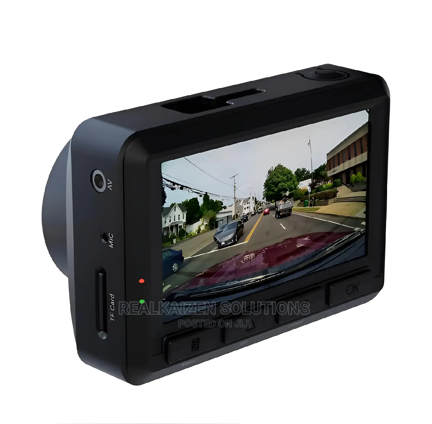 POWEROLOGY Motion Sensor Wide Angle Dash Camera HD Display