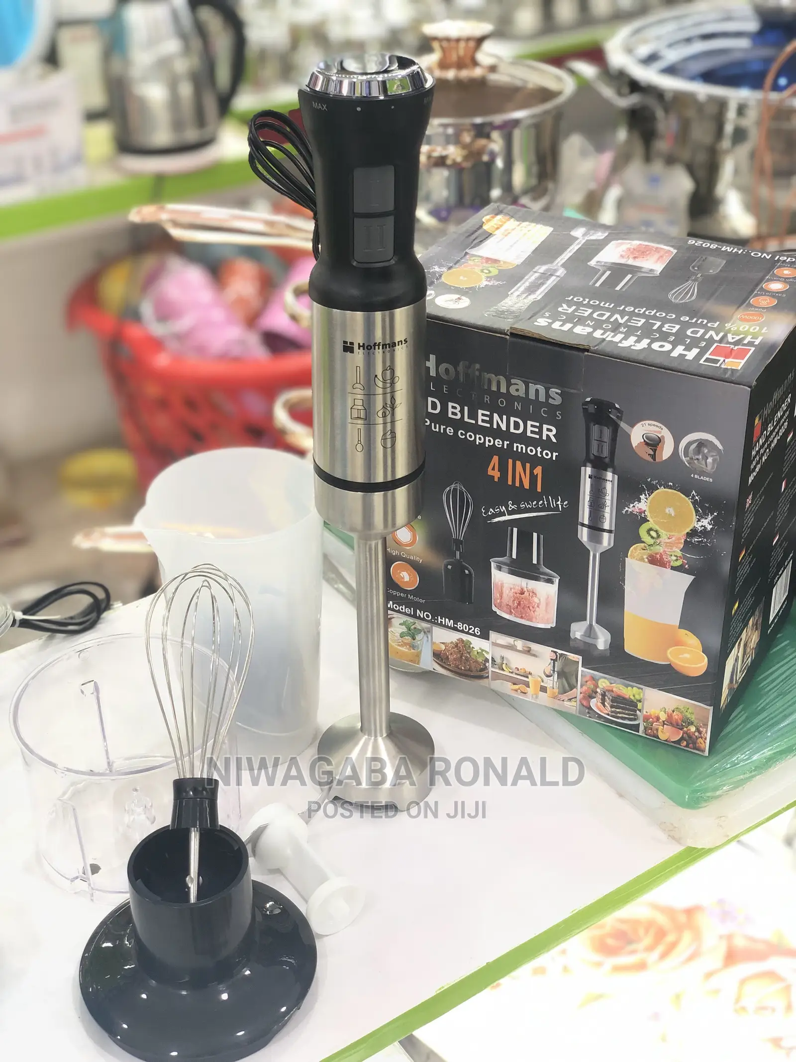 4 in 1 Electric Hand Blender