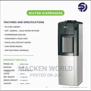 SPJ Water Dispenser 3 Taps